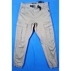 Pull & Bear Military Cargo Hiking Green Pants Men's Size 30